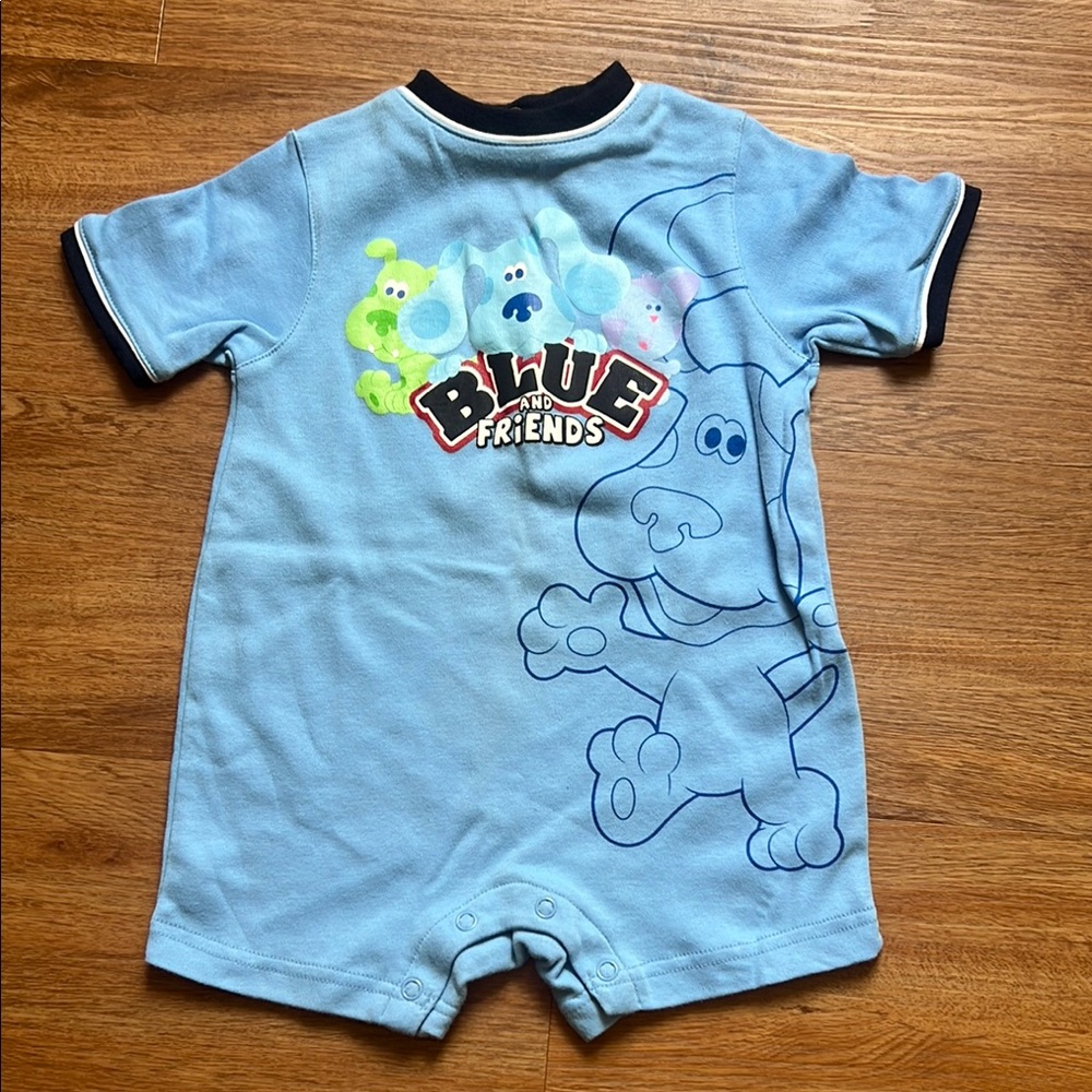 Kids One Piece - Light Blue blue and friends